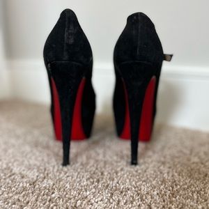 Christian Louboutin, Size 38.5, Black